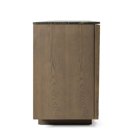 Byer Modern Grey Ash & Marble Buffet Sideboard – VIG Furniture - sold by Home Elegance USA