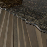 Byer Modern Grey Ash & Marble Buffet Sideboard – VIG Furniture