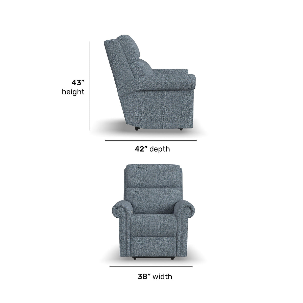 Bernard Power Recliner With Power Headrest & Lumbar | Flexsteel