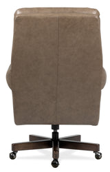 Lenora Swivel Tilt Executive Chair - Dark Brown by Hooker Furniture - View 4