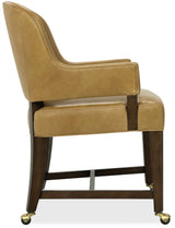 Archives Game/Dining Chair - Light Brown / Dark Brown by Hooker Furniture - View 7