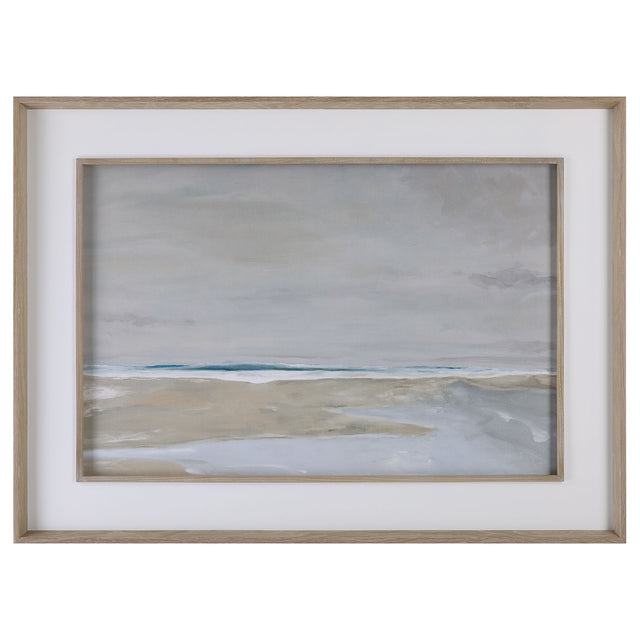 Oregon Coast Framed Print - Dark Gray by Uttermost - View 1