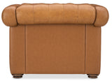 Glover Power Recliner With Power Headrest - Light Brown by Hooker Furniture - View 7