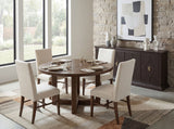Driftwood 60" Round Dining Table Worn Saddle - Dark Brown by Hooker Furniture - View 2
