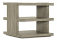 Linville Falls Overlook Trails End Table - Gray by Hooker Furniture - View 1