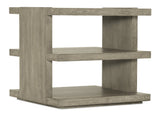 Linville Falls Overlook Trails End Table - Gray by Hooker Furniture - View 1