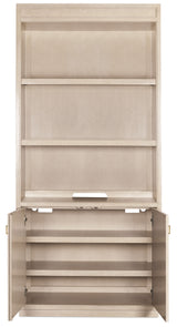 Bookcase Polished Limestone - Beige by Hooker Furniture - View 4