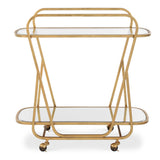 Swain Brass Serving Cart - Bronze by Uttermost - View 1