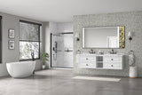 72*23*21in Wall Hung Doulble Sink Bath Vanity Cabinet Only in Bathroom Vanities without Tops - W1272109640 - image - 5