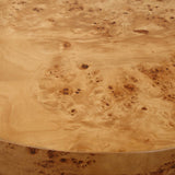 Knots Poplar Round Coffee Table - Light Brown by Uttermost - View 3