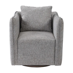 Corben Swivel Chair - Gray by Uttermost - View 1