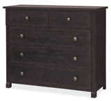 Driftwood Five-Drawer Chest Burnt Timber - Black by Hooker Furniture - View 2