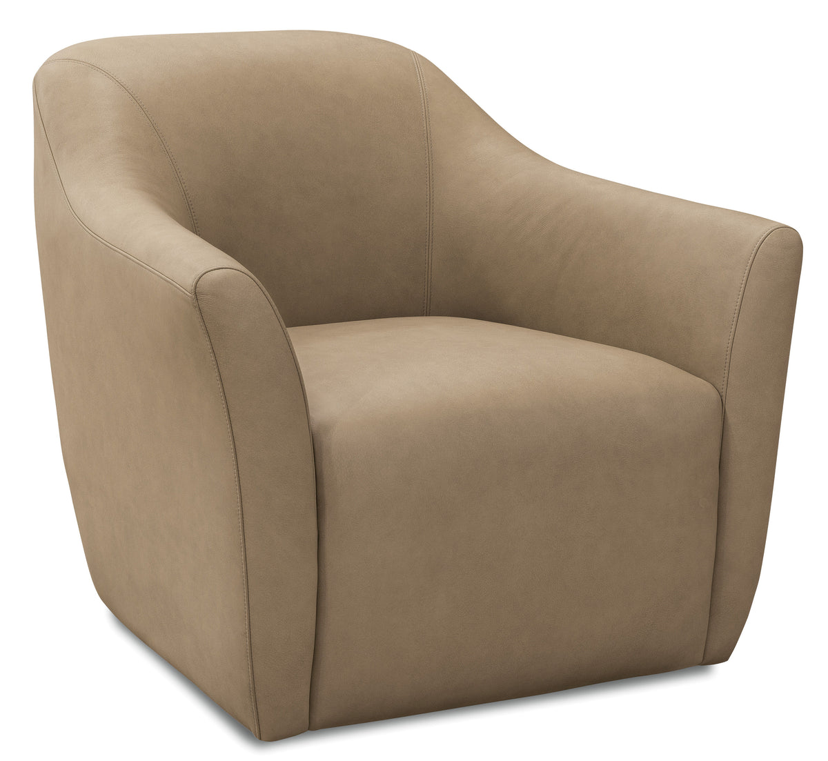 Everett Swivel Chair - Beige by Hooker Furniture - View 2