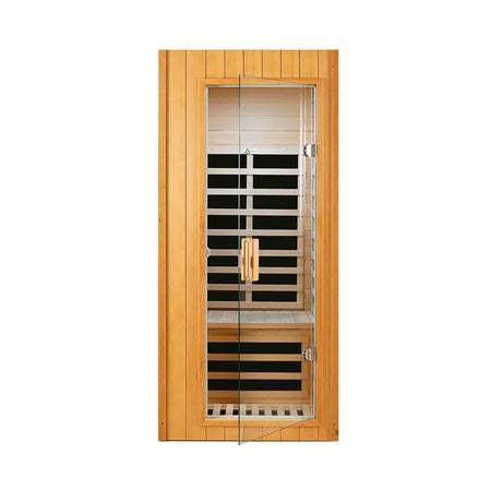 Hemlock One-Person Far Infrared Roof-Embedded Indoor Sauna Room - sold by Home Elegance USA
