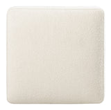 Melange Dream Weaver Pouf - White by Hooker Furniture - View 8