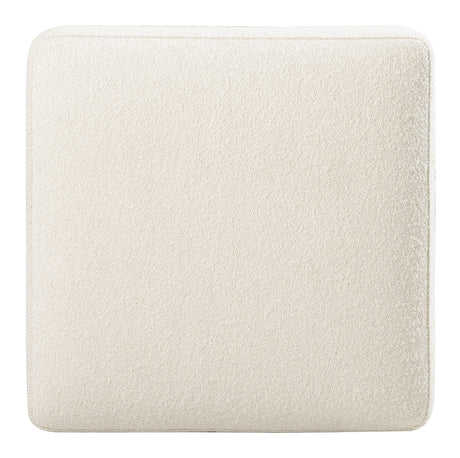 Melange Dream Weaver Pouf - White by Hooker Furniture - View 8