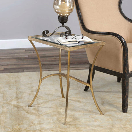 Alayna End Table - Gold by Uttermost - View 2