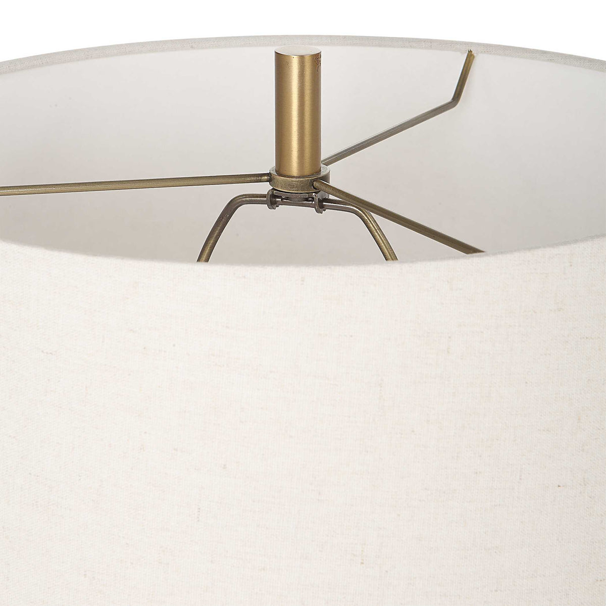 Marille Stone Table Lamp - Beige by Uttermost - View 7