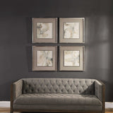 Divination Abstract Art (Set of 4) - Beige / Gray by Uttermost - View 2