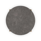 Eclipse Round Coffee Table - Light Brown / Dark Gray | Flexsteel