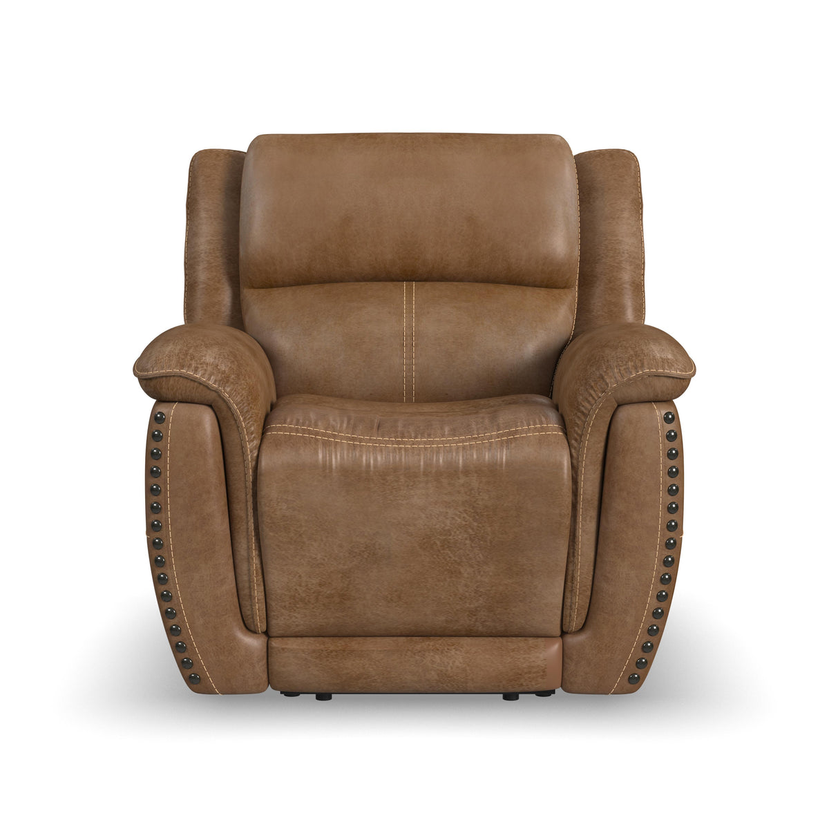 Beau Power Recliner With Power Headrest - Silt | Flexsteel