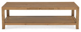 Cashiers Large Rectangle Coffee Table Almond - Light Brown by Hooker Furniture - View 2