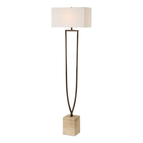 Fork In The Road Floor Lamp - Dark Brown by Uttermost - View 1