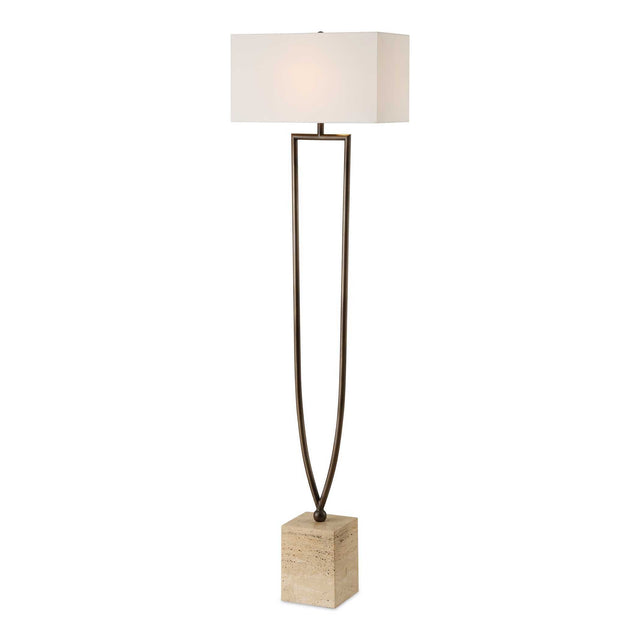 Fork In The Road Floor Lamp - Dark Brown by Uttermost - View 1