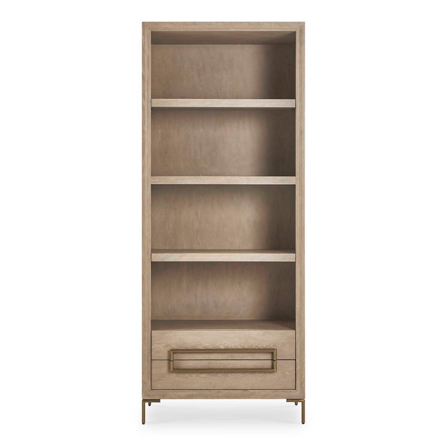 Alessia Etagere Light Oak - Light Brown by Uttermost - View 1