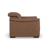 Camden Power Recliner With Power Headrest - Dusty Taupe | Flexsteel