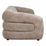 Modella Upholstered Chenille Sofa - Light Brown by Uttermost - View 6