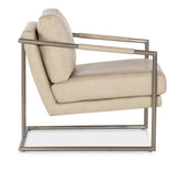 Moody Metal Chair - Beige by Hooker Furniture - View 3