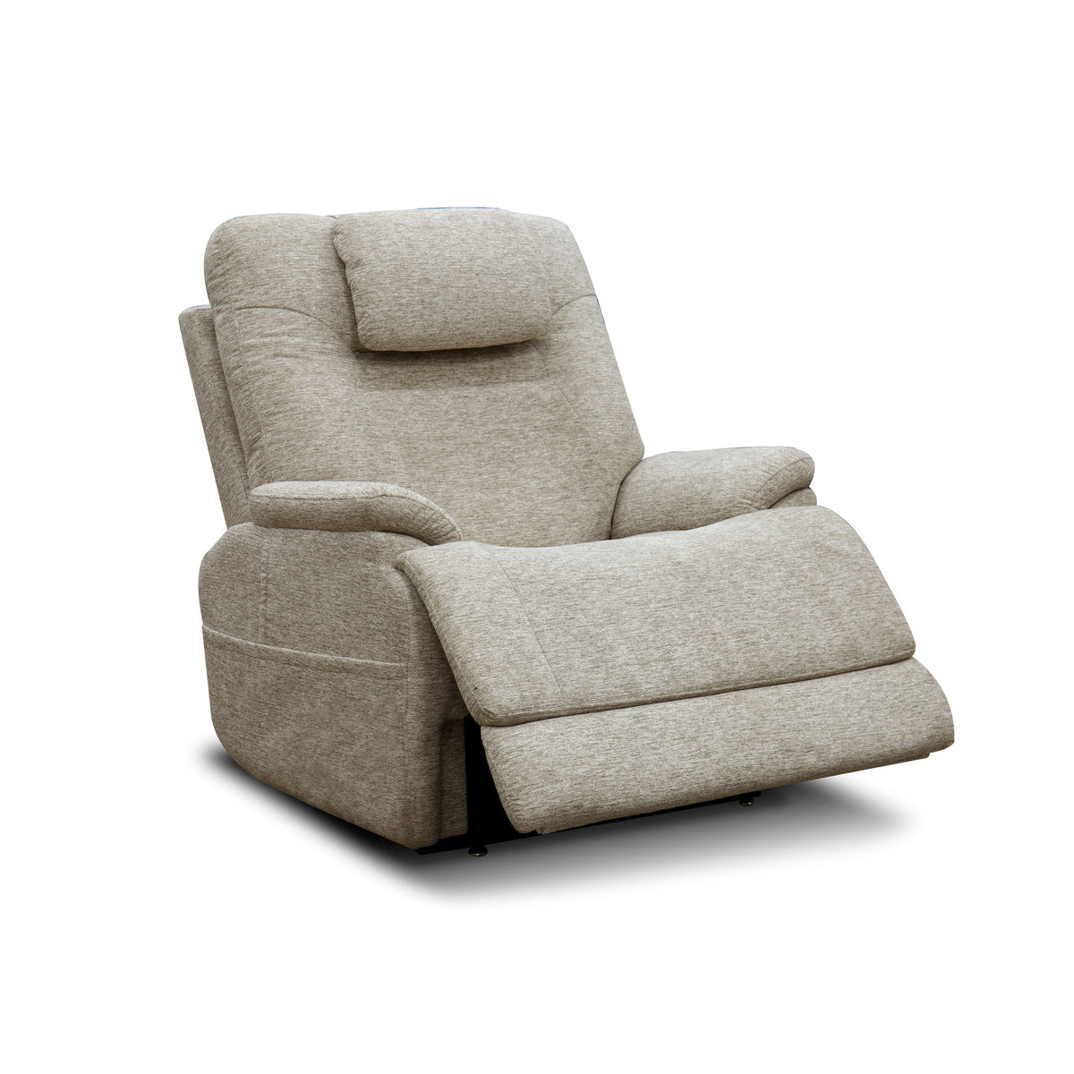 Zecliner Model 2+ Power Lift Sleep Recliner With Power Headrest, Lumbar, Heat & Massage - Shell | Flexsteel