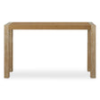 Bentley Grasscloth Console Table - Light Brown by Uttermost - View 1