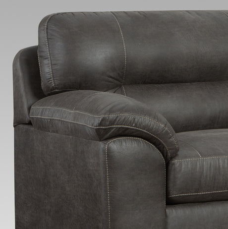 Tirana Contemporary Fabric Pillow-top Arm Sectional Sofa (Ottoman not included) - sold by Home Elegance USA