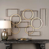 Elias Wall Art Bronze And Gold - Bronze / Gold by Uttermost - View 2