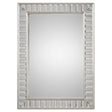 Lanester Leaf Mirror - Silver by Uttermost - View 1