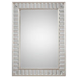 Lanester Leaf Mirror - Silver by Uttermost - View 1