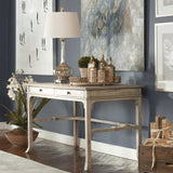 Bridgely Aged Writing Desk - Beige by Uttermost - View 3