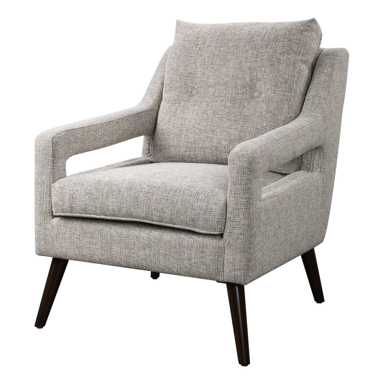 O'Brien Neutral Armchair - Beige by Uttermost - View 3
