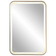 Crofton Vanity Mirror Gold & Silver - Gold / Silver by Uttermost - View 1