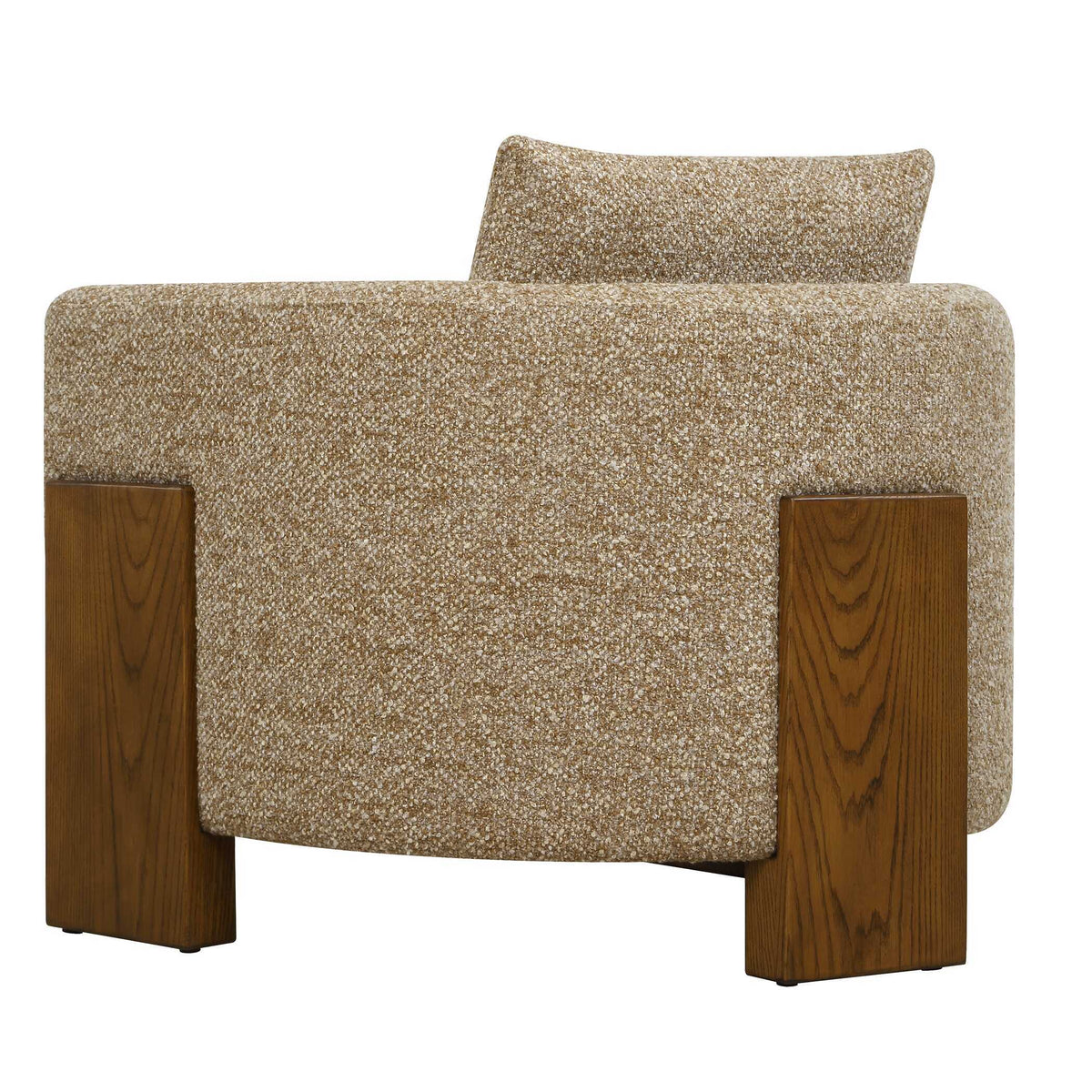 Halligan Upholstered Accent Chair - Light Brown by Uttermost - View 7