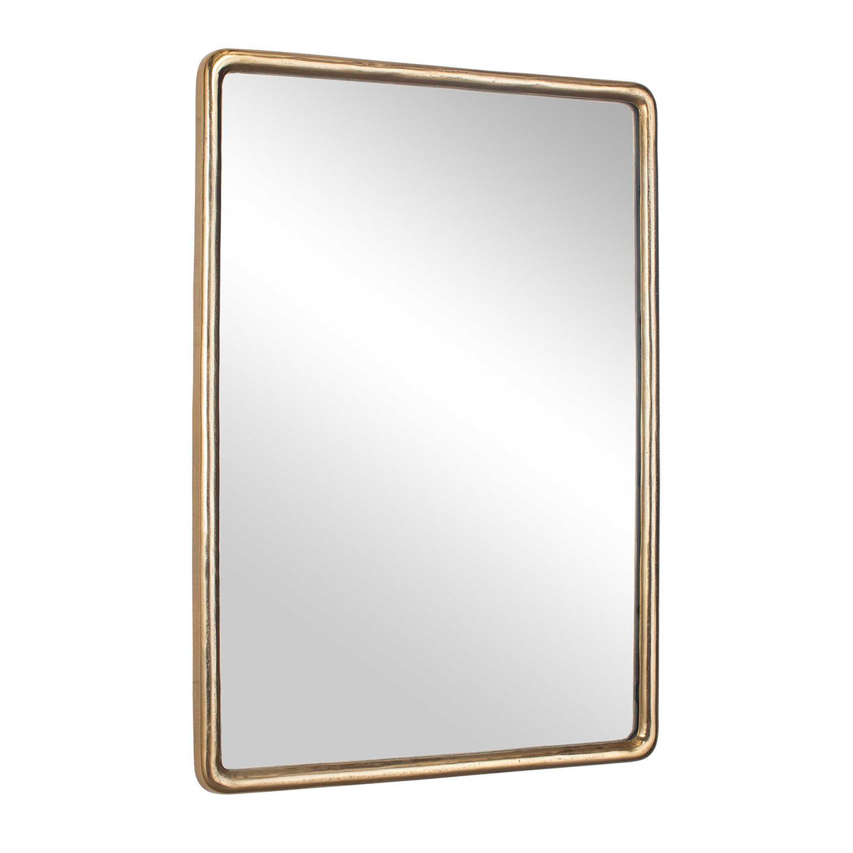 Burton Indoor-Outdoor Mirror Brass - Gold by Uttermost - View 3