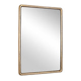 Burton Indoor-Outdoor Mirror Brass - Gold by Uttermost - View 3