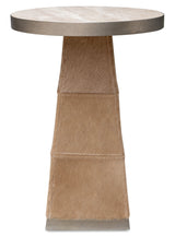 Melange Vaquero Spot Table Light Brown / Beige / Silver - Beige / Light Brown by Hooker Furniture - View 2