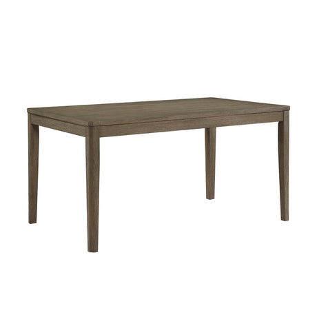 Stylish 6-Piece Dining Table Set with Bench Side Chairs Comfortable Light Brown Finish Wooden Dining Furniture - sold by Home Elegance USA