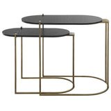 Aztec Wood Nesting Tables (Set of 2) - Dark Brown by Uttermost - View 5