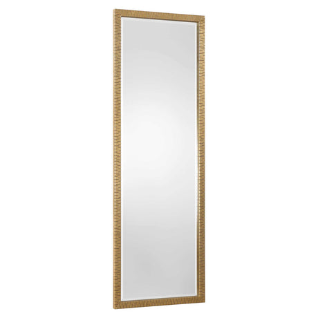 Vilmos Metallic Mirror - Gold by Uttermost - View 3