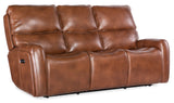 Crosby Zero Gravity Power Sofa With Power Headrest - Dark Brown by Hooker Furniture - View 1