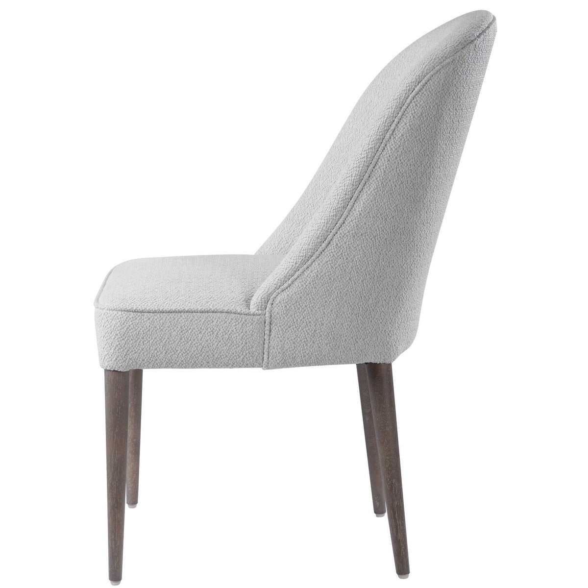 Brie Armless Chair (Set of 2) - White by Uttermost - View 7